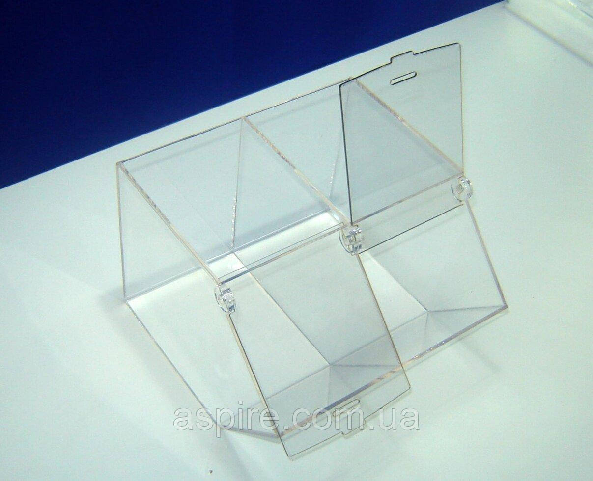 Диспенсер для мармеладів, снеків, горіхів 2 комірки, фото 1