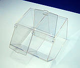 Диспенсер для мармеладів, снеків, горіхів 2 комірки, фото 3