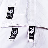 Кімоно дзюдо Combat, біле, 16 oz, 170 см., фото 4