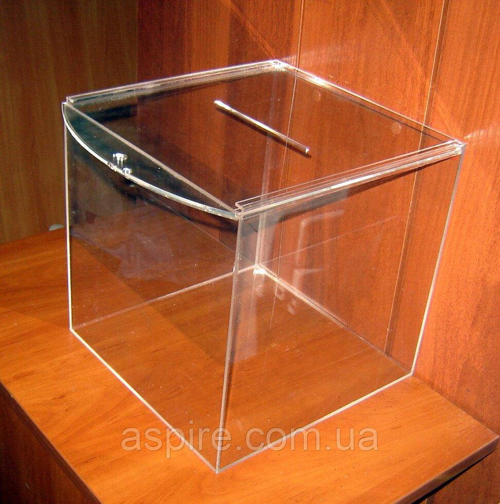 Ящик із замком під букет нареченої 300х300х300, фото 1