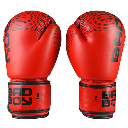 Боксерські рукавички BadBoy 'Жираф', DX, 8 oz, червоний