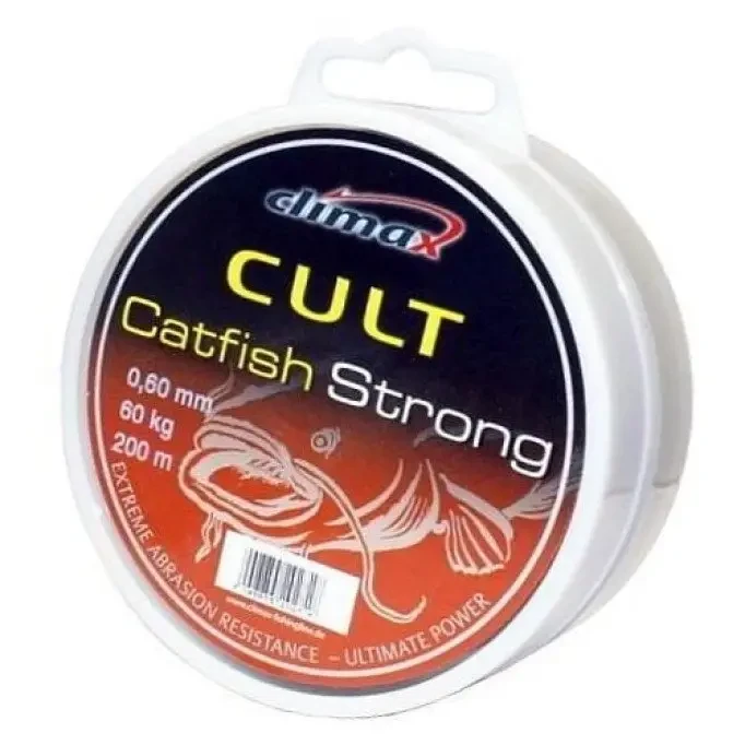 Шнур Climax CULT Catfish Strong , 280 m. 0,60 мм, 60.00 кг, коричневий, фото 1
