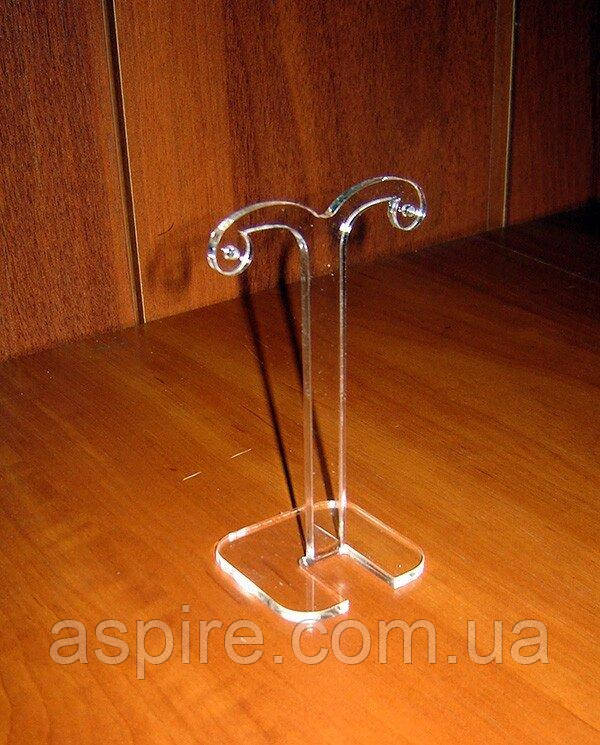 Підставка під сережки No2 прозора 90 мм, фото 1