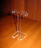 Підставка під сережки No2 прозора 90 мм, фото 2