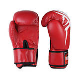 Боксерські рукавички Mike Tyson, PVC, 10 oz, червоний, фото 4