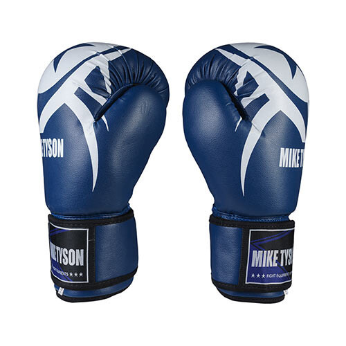 Боксерські рукавички Mike Tyson, PVC, 8oz, синій