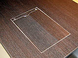 Кишеня плоска вертикальна оргскло 1,5-1,8-2 мм, фото 4