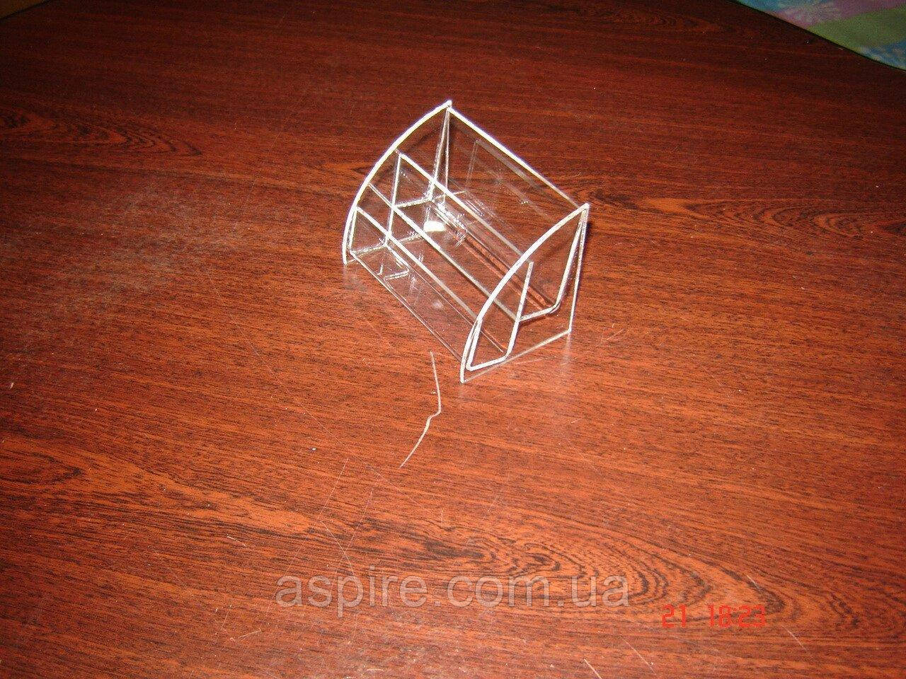 Підставка під візитки 2-ярусна ПВ1 2 ос., фото 1