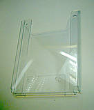 Кишеня- буклетниця А4 (акрил, на саморізи) верт, фото 3