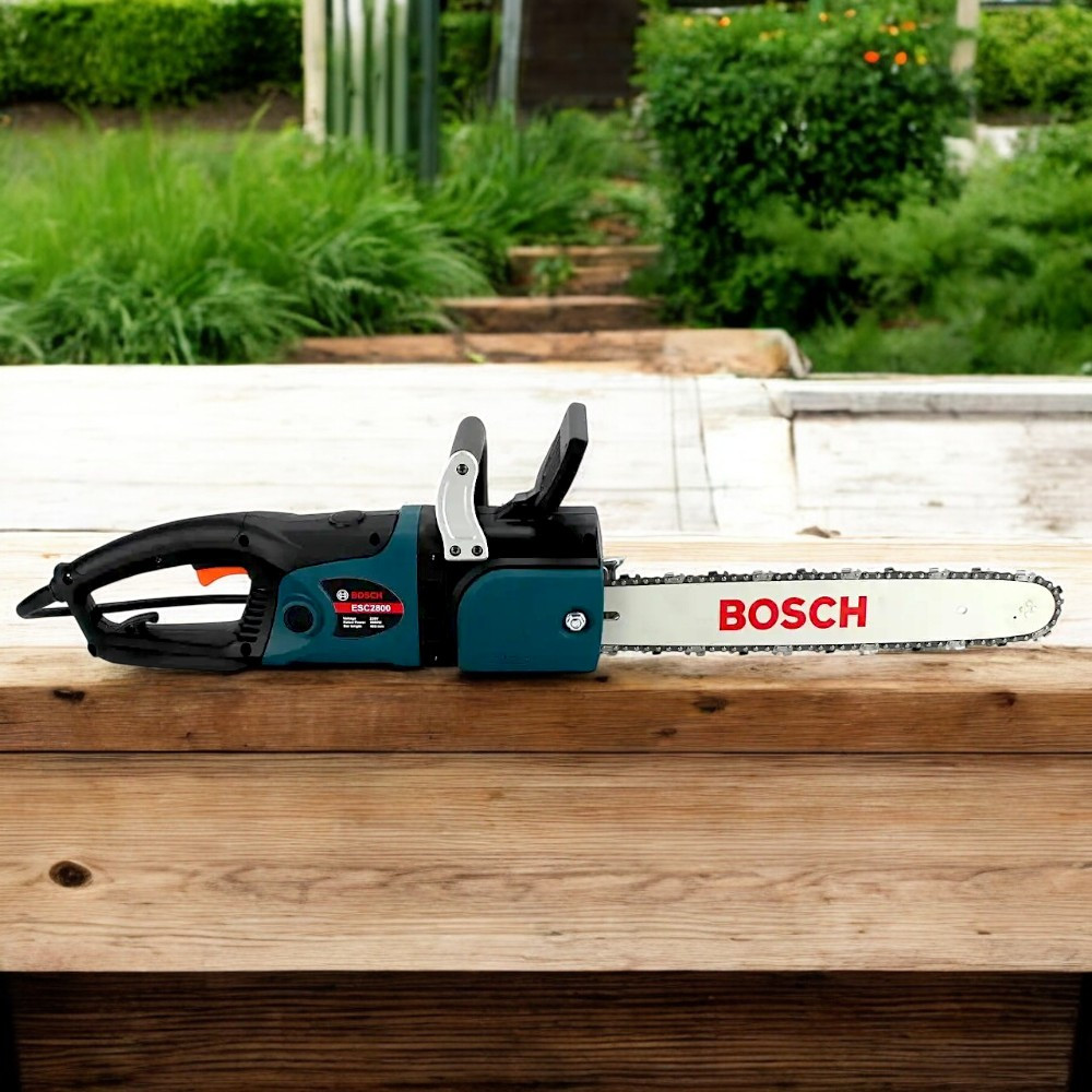 Електропила Bosch ESC2800 Електрична ланцюгова пила шина 40 см 2.8 кВт Надійна і якісна електропила Бош