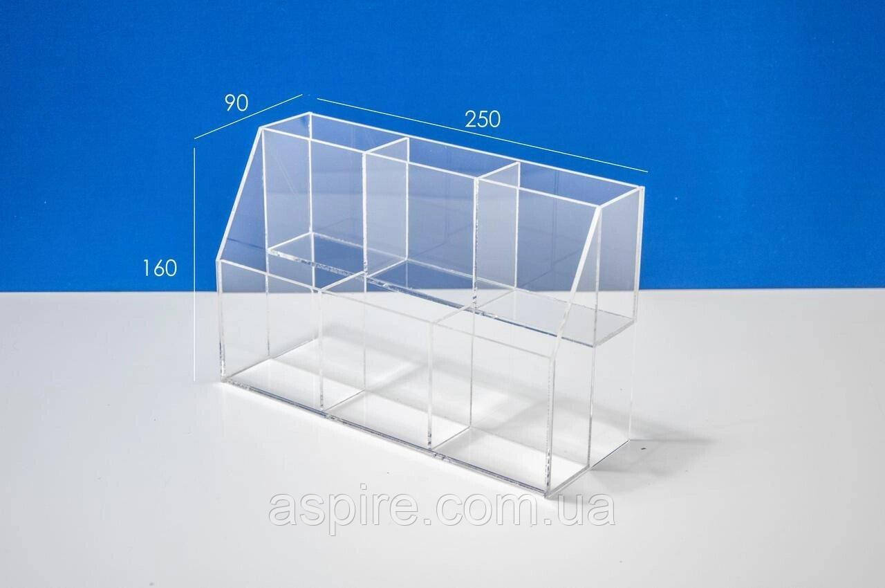 Підставка для ручок та олівців 6 комірок, фото 1