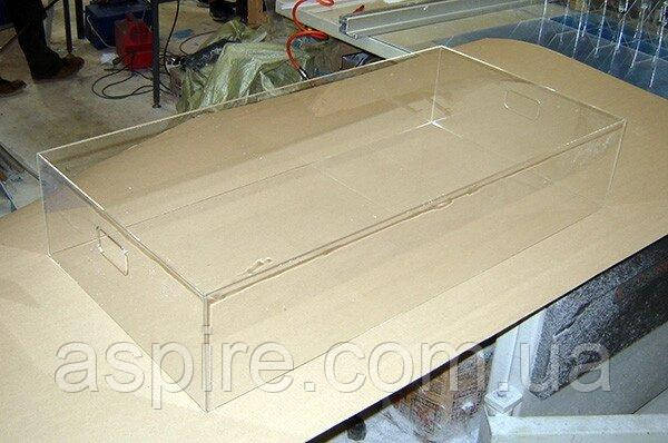 Короб 1000х500х200 мм оргскло 4 мм прозорий, фото 1