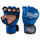 Рукавички Ever MMA, DX364, S, M, XL, синій, фото 3