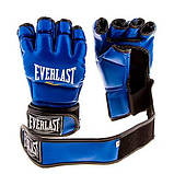 Рукавички Ever MMA, DX364, S, M, XL, синій, фото 4