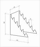 Гірка під ножі 150х243х280 мм 5 ярусів, фото 2
