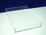 Короб для ебру А3 425х303х46 мм внутрішній розмір прозорий, фото 2