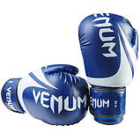 Боксерські рукавички Venum, DX, 10 oz, синій, фото 3