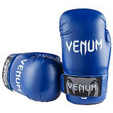 Рукавички Venum KungFu, ММА, 355 Flex, S, M, L, синій., фото 4