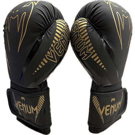 Боксерські рукавички Venum, DX-8523, 8oz, чорний