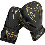 Боксерські рукавички Venum, DX-8523, 8oz, чорний, фото 4