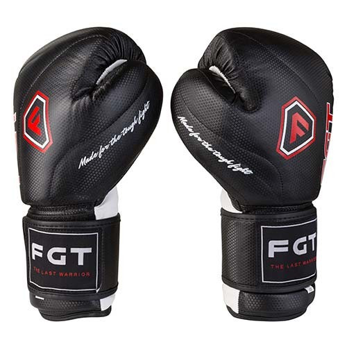 Боксерські рукавички FGT, Cristal, 8 oz, чорний