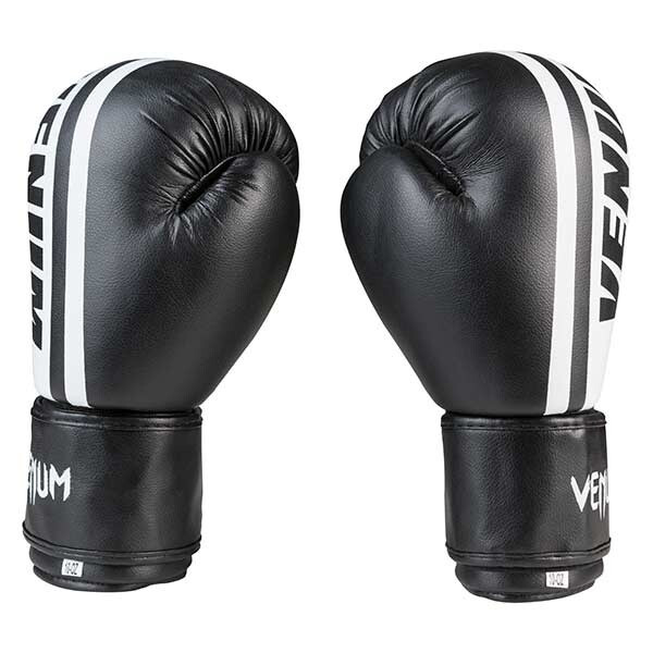 Боксерські рукавички Venum, PVC-19, 8 oz, чорний