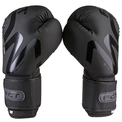 Боксерські рукавички FGT collection 3035, Flex, 12 oz, чорний