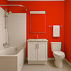 Кольорова Фарба СИЛІКОНОВА Skyline для вологих приміщень 1085-Y80R (C) Санверон 1л, фото 4