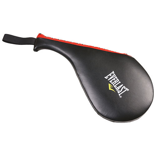 Ракетка Everlast для тхеквондо одинарна, PU, червоній