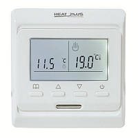 Терморегулятор цифровий для теплої підлоги Heat Plus M6.716 білий