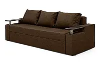 Диван прямий Міленіум (стандарт) рогожка коричневий