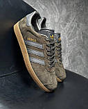 Кросівки Adidas Gazelle Brown з натуральної замші, фото 6