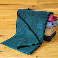 Махровий рушник 70*140 см для бані Смарагдовий