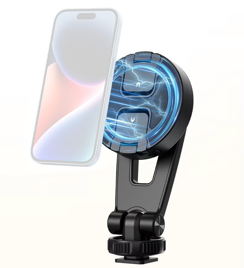 Тримач для телефону магнітний на штатив Magsafe з нахилом Ulanzi MA47, фото 1