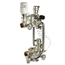 Насосно-сумішний вузол Valtec COMBI (180 мм) для теплої підлоги (Італія) VT.COMBI.0.180