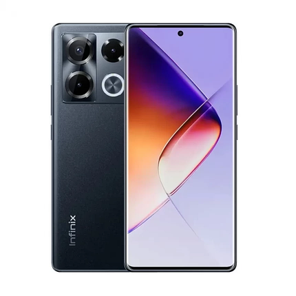 Гідрогелева захисна плівка на Infinix Note 40 Pro на весь екран прозора, фото 1