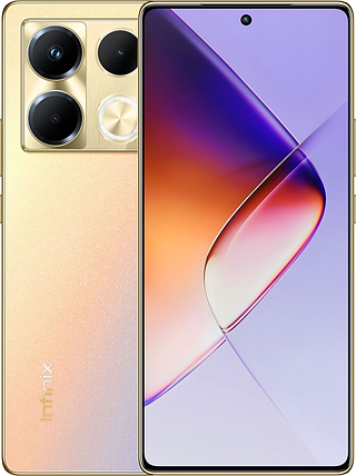 Гідрогелева захисна плівка на Infinix Note 40 на весь екран прозора, фото 1