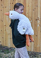 Мягкая игрушка Гусь-обнимусь 90 см Длинная мягкая игрушка для сна Игрушка гусь