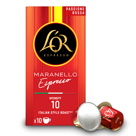 Кава в капсулах L’OR by Nespresso Passione Rossa Maranello Espresso (10 капсул)