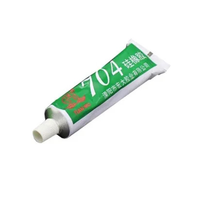 Клей-герметик TianMu RTV-704B 45г силіконовий ЧОРНИЙ