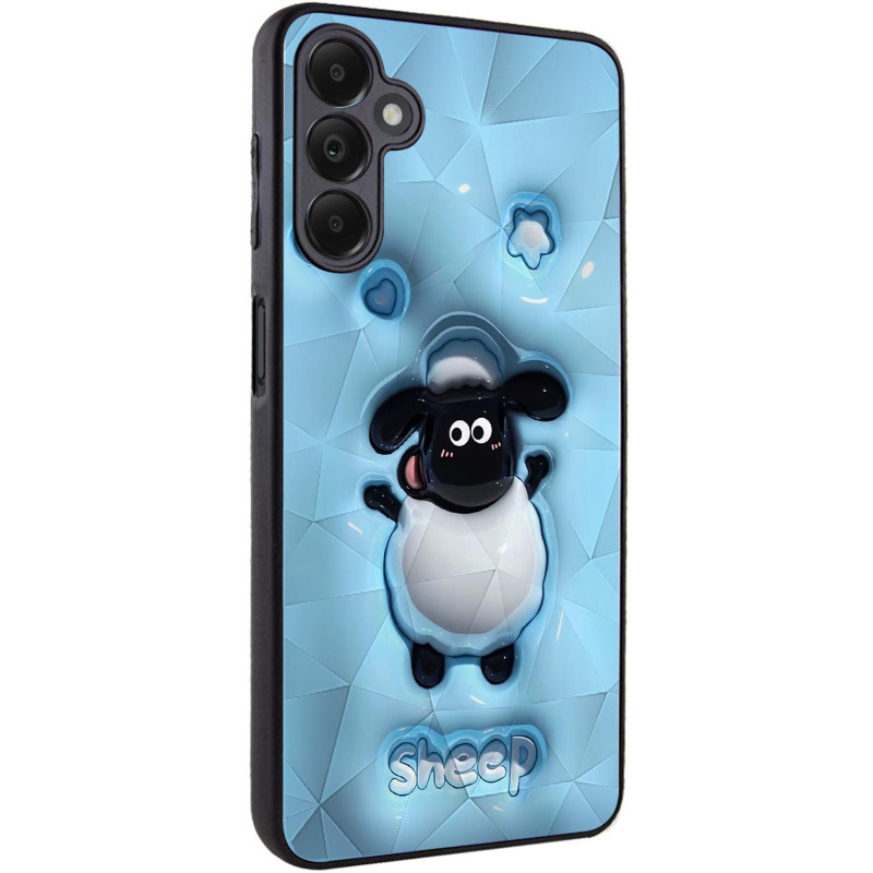 TPU+PC чохол Prisma Fluffie Full Camera для Samsung Galaxy A26 5G з креативним принтом Sheep