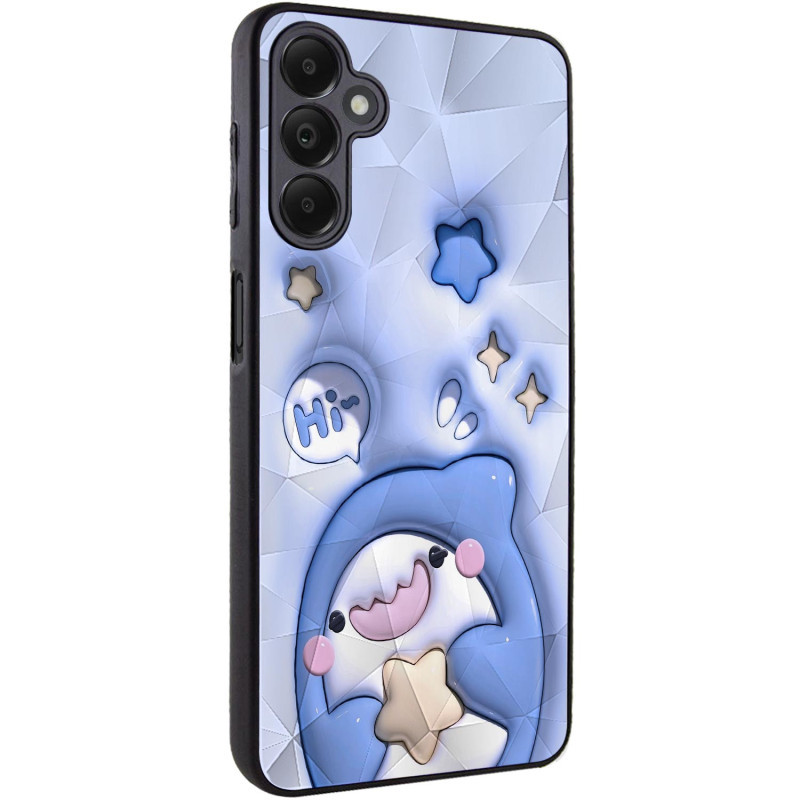 TPU+PC чохол Prisma Fluffie Full Camera для Samsung Galaxy A26 5G з креативним принтом Shark
