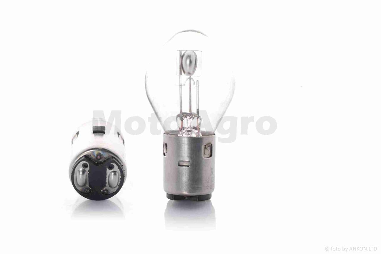 Лампа фари H6 (BA20D) 12 вольт 35/35W груша "DR", фото 1