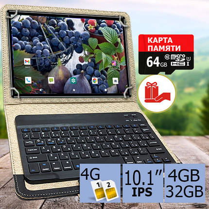 Планшет-телефон ASUS Aero Tab 10 LTE metal 4/32 DUAL SIM 10.1" IPS + Чохол з Bluetooth Клавіатурою і Карта пам'яті 64ГБ!, фото 1