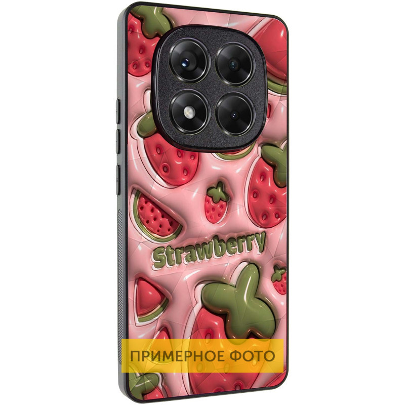 TPU+PC чохол Prisma Fluffie Full Camera для Xiaomi Redmi Note 14 4G (Int. version) з креативним принтом Watermelon, фото 1