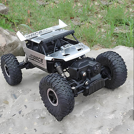 Радіокерована модель Баггі з повним приводом Rock Buggy 4x4 швидкісний позашляховик для гонок по бездоріжжю, фото 1