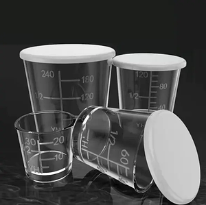 Набір мірних ємностей Herabuna MixSet Херабуна 4 в 1 пластиковий мірний стакан для риболовлі