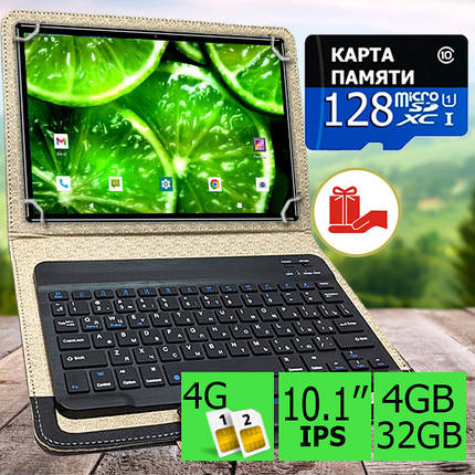 Планшет-телефон ASUS Aero Tab 10 LTE metal 4/32 DUAL SIM 10.1" IPS + Чохол з Bluetooth Клавіатурою і Карта пам'яті 128ГБ!, фото 1
