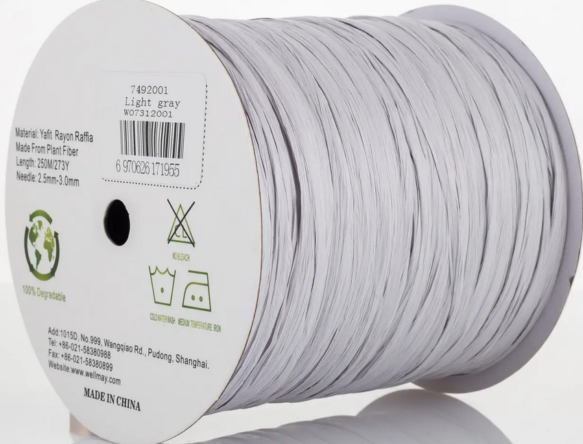 Ispie(рафія)-120A Light gray, фото 1