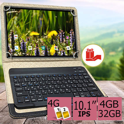 Планшет-телефон ASUS Aero Tab 10 LTE metal 4/32 DUAL SIM 10.1" IPS + Чохол з Bluetooth Клавіатурою, фото 1